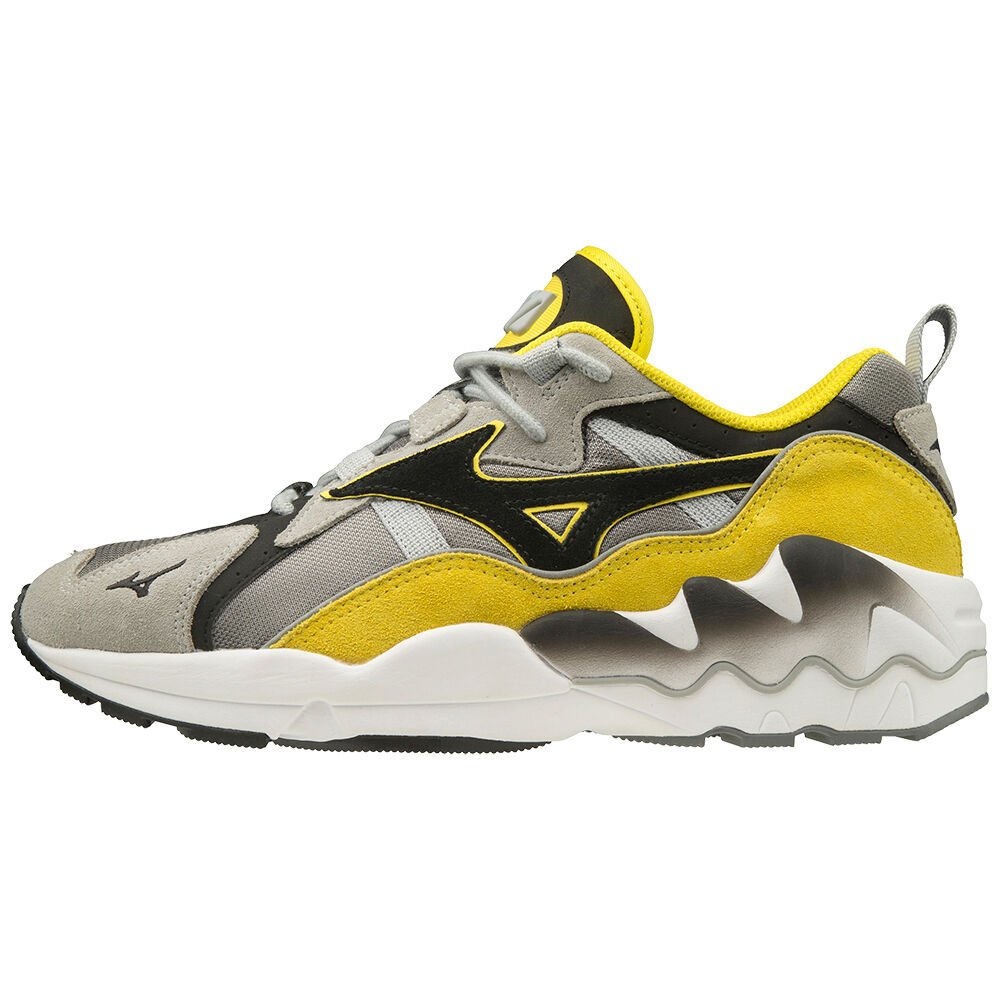 Mizuno WAVE RIDER 1 S - Bayan Spor Ayakkabı - Gri/Siyah Türkiye (GAHMOC-485)